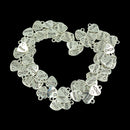 50 Pieces I love MOM XOXO Heart Charms DIY Making Mother's Day Jewelry DIY Necklace Bangle Accessories
