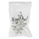 50 Pieces I love MOM XOXO Heart Charms DIY Making Mother's Day Jewelry DIY Necklace Bangle Accessories