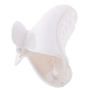 10Pieces Plastic Hair Claw Clip Clamp Hair Grip Hair Accessory 87x48mm White