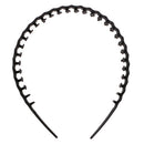 10pieces Plastic Wave Hair Band Headband 8mm with Teeth Hair Accessories