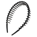 10pieces Plastic Wave Hair Band Headband 8mm with Teeth Hair Accessories