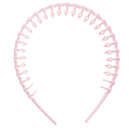 10Pieces Women Girl Candy Color Plastic Teeth Headband Hairband Hair Hoop Accessoy