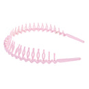 10Pieces Women Girl Candy Color Plastic Teeth Headband Hairband Hair Hoop Accessoy