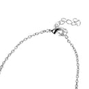 Women Crystal Rhinestone Rugby LOVE Letter Pendant Necklace Charm Jewelry