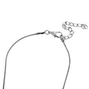 Women Crystal Rhinestone I Love HAIR Scissor Pendant Necklace Charm Jewelry