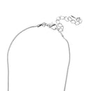 Women Crystal Amerrican Football Rugby Heart Pendant Necklace Charm Jewelry
