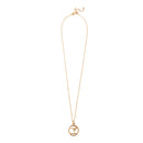 Unisex Gold Plated Alloy Gymnastics Sports Pendant Trendy Necklace for Women Men Jewelry