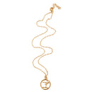 Unisex Gold Plated Alloy Gymnastics Sports Pendant Trendy Necklace for Women Men Jewelry