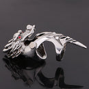 Fashion Dragon Head Rings Punk Rock Style Party Rings Men Aolly Ring Jewelry