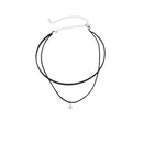 24pcs Multiple Collar Chokers Necklace Length Adjustable Gothic for Women