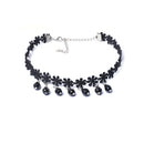 24pcs Multiple Collar Chokers Necklace Length Adjustable Gothic for Women
