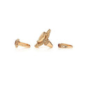 Set of 3 Pieces Vintage Gold Midi Mid Finger Rings Jewerly for Women Man