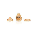 Set of 3 Pieces Vintage Gold Midi Mid Finger Rings Jewerly for Women Man
