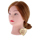 Acrylic Fashion Heart Earrings Women Smile Long Dangle Earring Gold Letter Ear Drop Club Prom Ear Hook