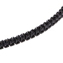 Men's 1 Row Iced Out Black 30'' Pharaoh Crystal Rhinestone Hip Hop Bling Rock Chain Necklace