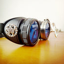 Retro Vintage Victorian Steampunk Goggles Glasses Welding Cyber Punk Gothic Cosplay Eye Protection Equipment for Cosplay Dance