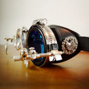 Retro Vintage Victorian Steampunk Goggles Glasses Welding Cyber Punk Gothic Cosplay Eye Protection Equipment for Cosplay Dance
