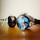 Retro Vintage Victorian Steampunk Goggles Glasses Welding Cyber Punk Gothic Cosplay Eye Protection Equipment for Cosplay Dance