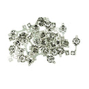 30Pcs Punk Demon Skull Key Charms Pendant Jewelry DIY Making Tibetan Silver