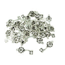 30Pcs Punk Demon Skull Key Charms Pendant Jewelry DIY Making Tibetan Silver