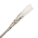 Classic Handmade White Hair Stick Hairpin Pin Vintage Magnolia Accessories 160mm