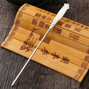 Classic Handmade White Hair Stick Hairpin Pin Vintage Magnolia Accessories 160mm