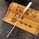Classic Handmade White Hair Stick Hairpin Pin Vintage Magnolia Accessories 160mm