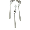 Women Lady Retro Vintage Hair Stick Silver Butterfly Tassel Headwear Hair Accessory