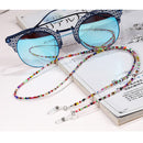 Colorful Small Beads Eyeglasses Sunglass Eyewear Cord Holder Neck Strap Lady Fashion Reading Eyeglasses Jewelry