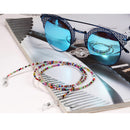 Colorful Small Beads Eyeglasses Sunglass Eyewear Cord Holder Neck Strap Lady Fashion Reading Eyeglasses Jewelry