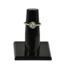 6 Pieces Brass Round Bezel Adjustable Ring Peg Mount Round Flower Cup DIY