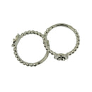 6 Pieces Brass Round Bezel Adjustable Ring Peg Mount Round Flower Cup DIY