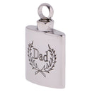 Stainless Steel Square Dad Cremation Pet Ash Holder Urn Keepsake Pendant
