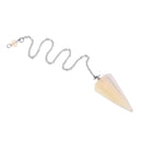 Protein Color Natural Crystal Hexagonal column Fashion Dowsing Ornament Pendulum 1Piece Natural six Facet Long Chain Accessories