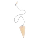 Protein Color Natural Crystal Hexagonal column Fashion Dowsing Ornament Pendulum 1Piece Natural six Facet Long Chain Accessories