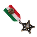 Retro Mens USA Navy Style Uniform Punk Star Medal Brooches Badge Brooch Pin