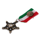 Retro Mens USA Navy Style Uniform Punk Star Medal Brooches Badge Brooch Pin