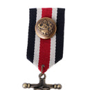 Unisex Vintage Navy Style Horse Anchor Medal Brooch Lapel Pin Punk Jewelry
