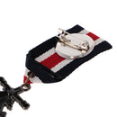 Unisex Vintage Navy Style Horse Anchor Medal Brooch Lapel Pin Punk Jewelry