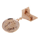 Retro Mens American Navy Style Uniform Star Medal Brooches Badge Brooch Pin