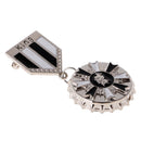 Uniform Medal KING Brooch Streampunk Gothic Brooches Badge Pin UK Style Royal Medal Pin Corsage