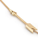 Arrow Charm Eyeglass Spectacle Sunglasses Chain Holder Neck Cord Strap Gold