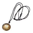 Metal Sigil of Archangel Amulet Round Pendant Necklace Talisman Charms Fashion
