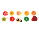 10pcs/Pack Super Cute Soft Fruits 3.5mm Earphone Jack Ear Cap Anti-dust Plug Stopper for Phone Tablet