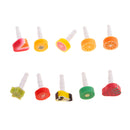 10pcs/Pack Super Cute Soft Fruits 3.5mm Earphone Jack Ear Cap Anti-dust Plug Stopper for Phone Tablet