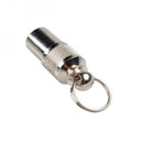 2pcs Pet Necklace Pendant ID Tag Collar Charm Silver Alloy Keychain Key Chain Rings Necklace Accessories for Dogs Cats
