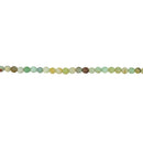 6mm A Grade Natural Faceted amazonite Round Shape Gemstone Loose Beads Strand Approx 15.5 Inch