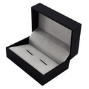 Cuff Links Cufflinks Holder Storage Mens Jewelry Gift Display Box Case Black