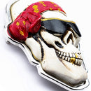 Vintage Western Gothic 3D Skull Head Skeleton Belt Buckle for Men's Gifts