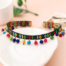 Retro Ethnic Embroidery Floral Choker Necklaces for Women Match Any Dress